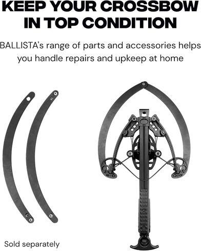 BALLISTA BAT Crossbow Replacement String and Cable Set, Black in Saudi Arabia