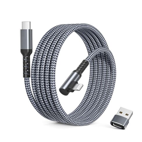 Elebase for iPhone 14 Car Charging Cable with USB Adapter 6.6FT in Saudi Arabia