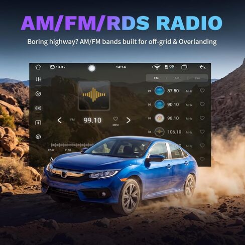 8 Core 4G+64G for Honda Civic 2016-2021 Radio Stereo Upgrade Head Unit Replacement: Android 15 Wireless CarPlay Android Auto 9 Inch IPS 1280x800 DSP GPS BT5.0 AM/FM RDS SWC Backup Camera in Saudi Arabia