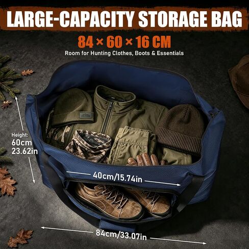 TOBWOLF Scent Control Bag for Hunting Clothes - Shoe Pocket, Odor Proof in Kuwait