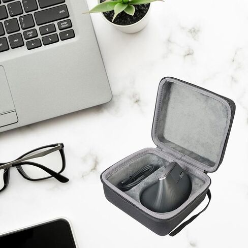 QINGFAN Shockproof Travel Case for Ergonomic Mouse with Detachable Strap and Spacious Interior in Saudi Arabia