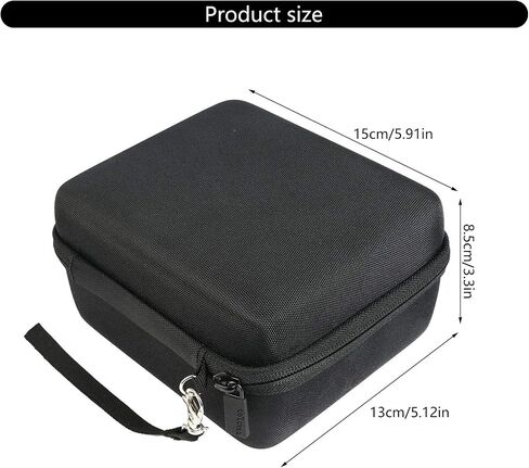 QINGFAN Shockproof Travel Case for Ergonomic Mouse with Detachable Strap and Spacious Interior in Saudi Arabia