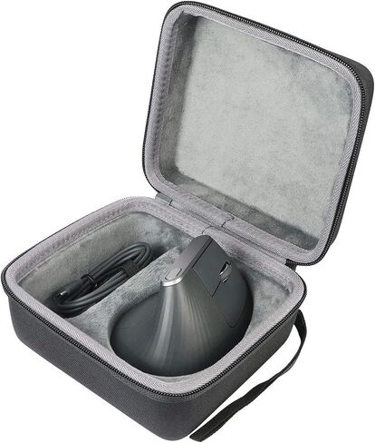 QINGFAN Shockproof Travel Case for Ergonomic Mouse with Detachable Strap and Spacious Interior in Saudi Arabia