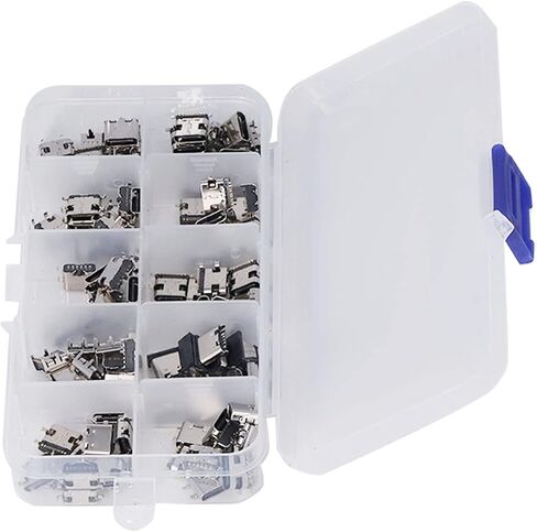 USB C Female Connector Stainless Steel Solder Type Repair in Saudi Arabia