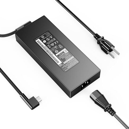 280W 19.5V 14.36A Gan Charger for Razer Blade 16 18 RZ09-0483 RZ09-0484 RTX 4070 4080 4090 with AC Power Supply Adapater Cord in Saudi Arabia
