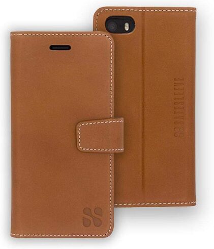 SafeSleeve Wallet Case for iPhone SE and iPhone 5/5s, Black in Saudi Arabia