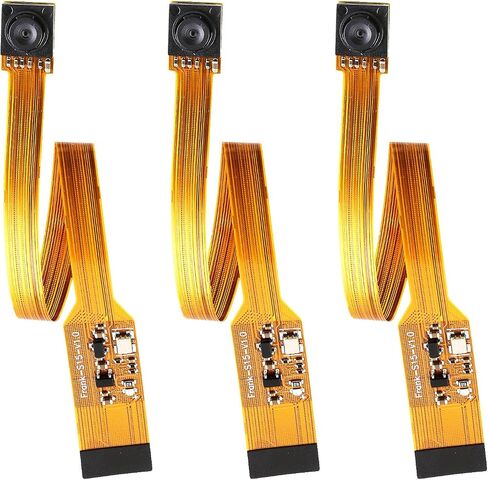 3PCS 5MP OV5647 Sensor for Raspberry Pi 5 Pi Zero Camera Module, 1080P Video Webcam 120 Degree Wide Angle Camera, 6cm Long in Saudi Arabia