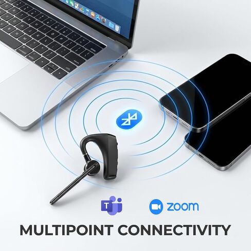 Bluetooth Headset Wireless Headphone Hook Earbud with Mic USB Dongle in Saudi Arabia
