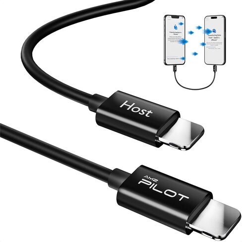 Compatible for iPhone to i-Phone Transfer Cable for iPhone 14 and Earlier in Saudi Arabia