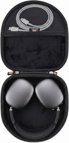 Hard EVA Carrying Case Compatible with Apple AirPods Max/AirPods Max 2, Protective Travel Carry Bag Portable Storage Organizer for Headphones & Accessories (Case Only) in Kuwait