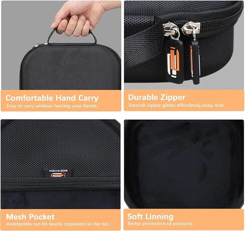 Hard EVA Carrying Case Compatible with Apple AirPods Max/AirPods Max 2, Protective Travel Carry Bag Portable Storage Organizer for Headphones & Accessories (Case Only) in Kuwait