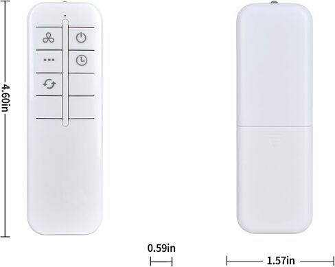 New Fan Replacement Remote Control for Honeywell Stand Fan HSF1640 Series HSF1640B HSF1640W HSF1640BC in Saudi Arabia