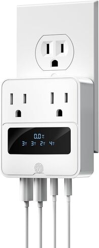 USB C Charger Block 30W,Slim Flat USB Wall Charger Plug with 2 Outlet Ports,Multi USB C Charging Power Adapter for Home Travel Office School in Kuwait