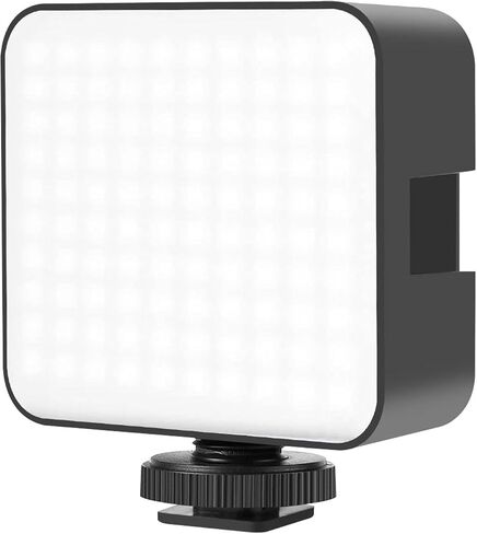 GOWENIC LED Video Light, Bi Color 2900-6500K Fill Lamp, Portable Small Camera Light with Adjustable Brightness, Photography for Camera Smartphone, Video for Livestream Travel in Kuwait