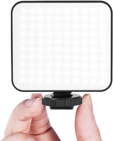 GOWENIC LED Video Light, Bi Color 2900-6500K Fill Lamp, Portable Small Camera Light with Adjustable Brightness, Photography for Camera Smartphone, Video for Livestream Travel in Kuwait