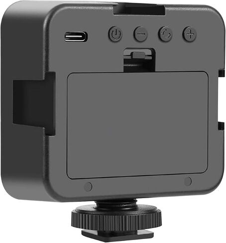 GOWENIC LED Video Light, Bi Color 2900-6500K Fill Lamp, Portable Small Camera Light with Adjustable Brightness, Photography for Camera Smartphone, Video for Livestream Travel in Kuwait