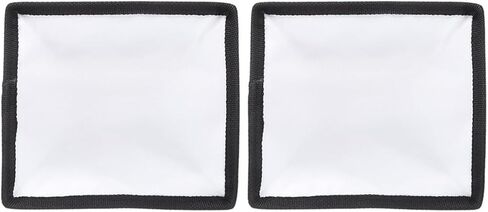 2pcs 2pcs Flash Diffuser Cap for Square Head Overhead Lamp 15x17cm in Kuwait