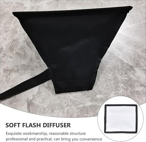 2pcs 2pcs Flash Diffuser Cap for Square Head Overhead Lamp 15x17cm in Kuwait