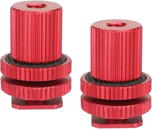 Camera Hot Shoe Mount Adapter 1/4-20 Female Thread for DSLR Rig in Saudi Arabia