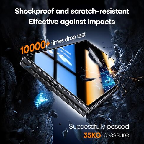 TAURI 2 Pack for Samsung Galaxy Z Fold 8 Privacy Screen Protector in Saudi Arabia