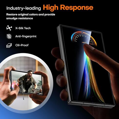 TAURI 2 Pack for Samsung Galaxy Z Fold 8 Privacy Screen Protector in Saudi Arabia