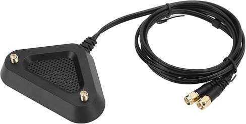 Antenna Magnetic Base Dock, RP - SMA Female to RP - SMA Female Extension Cable, 1.1m Omni - Directional Signal Booster with Strong Magnet Base for Router Wi - Fi Antenna in Saudi Arabia