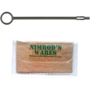 Nimrod's Wares OEM Cleaning Rod Compatible with Glock for Nylon Brush SP00490 Bundle with Microfiber Cloth in Saudi Arabia