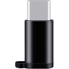 Black Alloy USB Type C Adapter Micro USB Female to USB C Male Connector in Kuwait