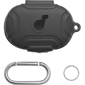 Earbuds Case for Anker Soundcore Space A40 Cover Soft Silicone Protective Case, Full Protective Cover with Keychain & Anti-Loss Strap, Compatible with Men Women Black in Kuwait