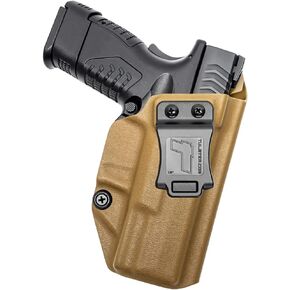 Tulster IWB Profile Kydex Holster in Right Hand fits: Springfield Armory XD-M/Elite 3.8" 9mm / .40 | Inside the Waistband Appendix Concealed Carry in Saudi Arabia