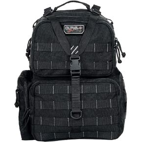 G.P.S. Tactical Range Backpack | Tan | 3 Handguns Capacity | Molle Webbing | Durable Waterproof Stain-Resistant Shooting Tactical Gear in Saudi Arabia