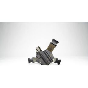 GunfightersINC Chest Holster | 1911 Government (Non-railed)| Multi Cam Black/OD Green/OD Green | Right Hand in Saudi Arabia