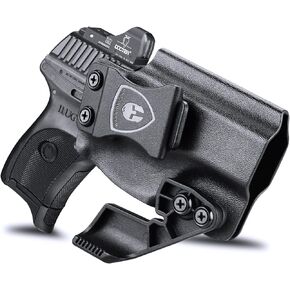 WARRIORLAND IWB Kydex Holster, Compatible with Ruger EC9S / LC9 / LC9S / LC380 - Inside Waistband Conceal Carry | Adj. Cant & Retention, Right-/Left-Hand & Optic Cut Optional in Saudi Arabia