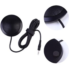 Omnidirectional 3.5mm Conference Microphone for Computer Meetings in Saudi Arabia
