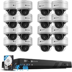 4COVR 32 Channel Security Camera System PoE with 8TB HDD, LY54AX5M3224 in Saudi Arabia