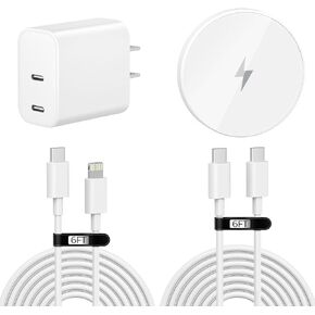 [Apple MFi Certified]Magnetic Charger for iPhone,15W Apple Mag safe Charger in Kuwait
