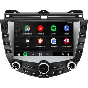Compatible with Honda Accord 7 Models from 2004 to 2007, Android 12 car Audio, 9-inch high-Definition Touch Screen, Audio Backup Camera Multimedia Host, 4-core GPS Navigation Radio Player (2G+32G) in Saudi Arabia
