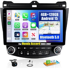 Android 15 4G+128G for Honda Accord 2003 2004 2005 2006 2007 Car Stereo in Kuwait