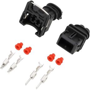 Car 2Pin Male & Female Junior Power Timer Connector Kit 282189-1 282762-1 Compatible with AMP Compatible with TYCO in Saudi Arabia