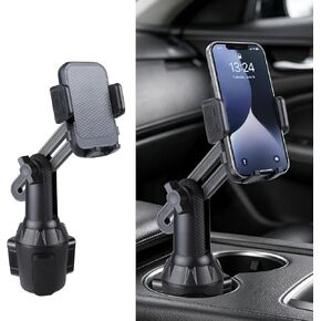 Car Cup Phone Holder, 360° Rotation Phone Mount Cellphone Cradle in Saudi Arabia