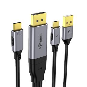 DisplayPort to USB C Cable 4K60Hz, 6.6ft for Studio Display, Wacom in Saudi Arabia