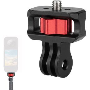 Niewalda Aluminum 1/4" Tripod Mount Adapter for GoPro, 360° Anti-Slip Lock in Saudi Arabia