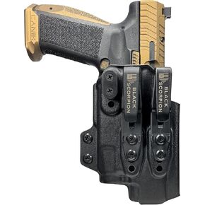 حافظة Black Scorpion Outdoor Gear AIWB بمشبك مزدوج X تناسب Canik TTI Combat w/TLR-7X in Kuwait