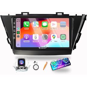 for Toyota Prius V Alpha LHD 2012-2017 2G+64G CarPlay Android Auto Navigation Stereo GPS Radio Reverse Camera Display 9" IPS Touchscreen Headunit Tablet Pad Media Player, if Applicable Quad Core in Saudi Arabia