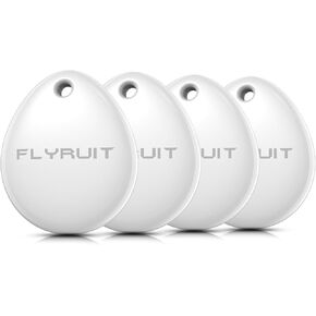 Air Tracker Tags-4 Pack for Apple Find My, iOS Only, Official MFi Certified in Saudi Arabia