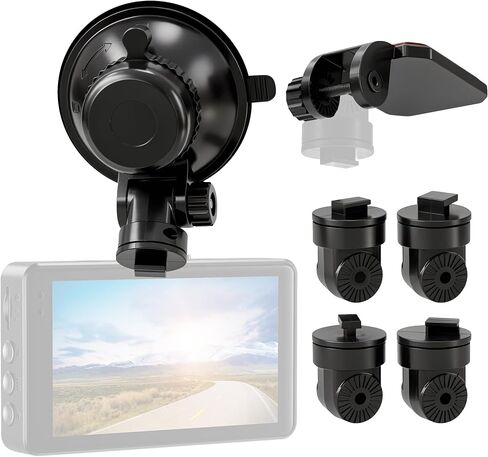 Mini Dash Cam Windshield Suction Cup Mount & Dashboard Adhesive Sticky Base in Saudi Arabia