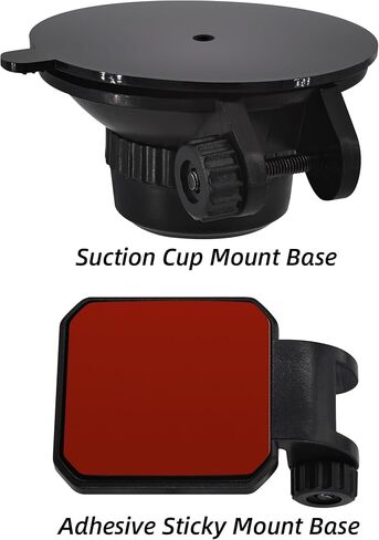 Mini Dash Cam Windshield Suction Cup Mount & Dashboard Adhesive Sticky Base in Saudi Arabia