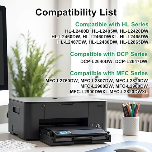 Compatible TN830XL TN830 Toner for Brother Printer DCP-L2640DW HL-L2460DW in Saudi Arabia