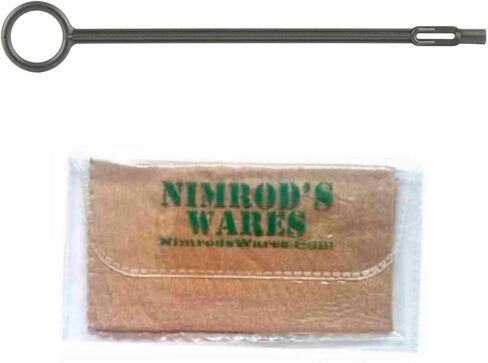 Nimrod's Wares OEM Cleaning Rod Compatible with Glock for Nylon Brush SP00490 Bundle with Microfiber Cloth in Saudi Arabia