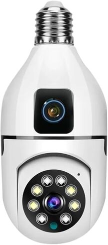6MP E27 Bulb WiFi Camera in Kuwait